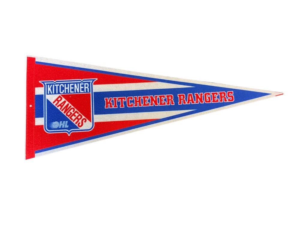 Kitchener Rangers Mini Pennant Rangers Authentics